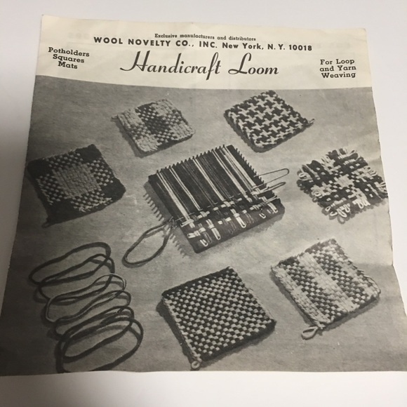 VTG HANDICRAFT LOOM WITH FRAME WEAVING - Picture 4 of 9